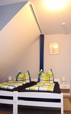 Dietenhofen Ferienwohnung Schroll: Schlafzimmer zweite Schlafmöglichkeit